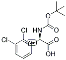(R)-TERT-BUTOXYCARBONYLAMINO-(2,3-DICHLORO-PHENYL)-ACETIC ACID Structure