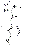 N-(2,3-DIMETHOXYBENZYL)-1-PROPYL-1H-TETRAZOL-5-AMINE Struktur
