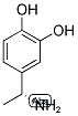 (R)-4-(1-AMINOETHYL)BENZENE-1,2-DIOL Struktur