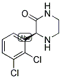 (S)-3-(2,3-DICHLORO-PHENYL)-PIPERAZIN-2-ONE Struktur