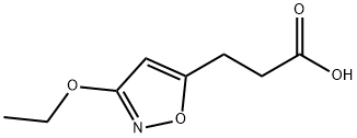 3-(3-ETHOXY-ISOXAZOL-5-YL)-PROPIONIC ACID Struktur