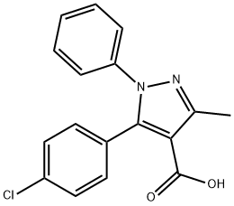 5-(4-CHLORO-PHENYL)-3-METHYL-1-PHENYL-1H-PYRAZOLE-4-CARBOXYLIC ACID price.