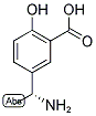 (R)-5-(1-AMINOETHYL)-2-HYDROXYBENZOIC ACID Struktur