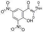 15N2, D2 2-HYDROXY-3,5-DINITRO-BENZOIC ACID HYDRAZIDE