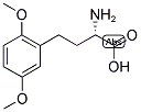 (S)-2-AMINO-4-(2,5-DIMETHOXY-PHENYL)-BUTYRIC ACID Struktur