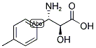 3-(S)-AMINO-2-(S)-HYDROXY-3-(4-METHYL-PHENYL)-PROPIONIC ACID Struktur