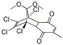 1,8,9,10-TETRACHLORO-11,11-DIMETHOXY-4-METHYLTRICYCLO[6.2.1.0(2,7)]UNDECA-4,9-DIENE-3,6-DIONE Structure