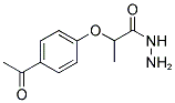 2-(4-ACETYLPHENOXY)PROPANOHYDRAZIDE Struktur
