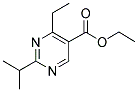ETHYL-2-ISOPROPYL-4-ETHYL-5-PYRIMIDINE CARBOXYLATE Struktur