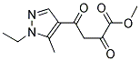 4-(1-ETHYL-5-METHYL-1 H-PYRAZOL-4-YL)-2,4-DIOXO-BUTYRIC ACID METHYL ESTER Struktur