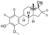4-METHOXY-17BETA-ESTRADIOL-1,2,16,16,17-D5 Structure