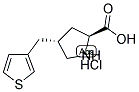 (R)-GAMMA-(3-THIENYLMETHYL)-L-PROLINE-HCL Struktur