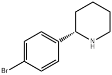 (S)-2-(4-BROMOPHENYL)PIPERIDINE Structure