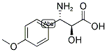 3-(S)-AMINO-2-(S)-HYDROXY-3-(4-METHOXY-PHENYL)-PROPIONIC ACID Struktur
