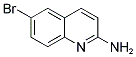 2-氨基-6-溴喹啉 結(jié)構(gòu)式