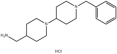 [(1'-BENZYL-1,4'-BIPIPERIDIN-4-YL)METHYL]AMINETRIHYDROCHLORIDE Structure