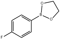 2-(4-FLUORO-PHENYL)-[1,3,2]DIOXABOROLANE Struktur