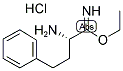 L-HOMOPHENYLALANIMINE ETHYL ESTER HCL Struktur