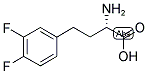 (S)-2-AMINO-4-(3,4-DIFLUORO-PHENYL)-BUTYRIC ACID Struktur
