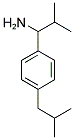 1-(4-ISOBUTYLPHENYL)-2-METHYLPROPAN-1-AMINE Struktur