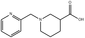 1-(PYRIDIN-2-YLMETHYL)PIPERIDINE-3-CARBOXYLIC ACID DIHYDROCHLORIDE Structure