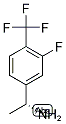 (R)-1-(3-FLUORO-4-(TRIFLUOROMETHYL)PHENYL)ETHANAMINE Struktur