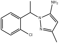 2-[1-(2-CHLORO-PHENYL)-ETHYL]-5-METHYL-2H-PYRAZOL-3-YLAMINE price.