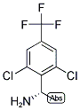(S)-1-(2,6-DICHLORO-4-(TRIFLUOROMETHYL)PHENYL)ETHANAMINE Struktur