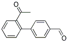 2'-ACETYL[1,1'-BIPHENYL]-4-CARBALDEHYDE Struktur