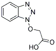 (1H-1,2,3-BENZOTRIAZOL-1-YLOXY)ACETIC ACID Struktur