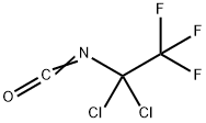 1,1-DICHLORO-2,2,2-TRIFLUORO-1-ISOCYANATO-ETHANE Struktur