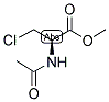 L-N-ACETYL-B-CHLOROALANINE, METHYL ESTER Struktur