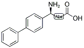 (S)-3-AMINO-3-BIPHENYL-4-YL-PROPIONIC ACID Struktur