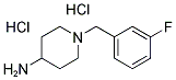1-(3-FLUORO-BENZYL)-PIPERIDIN-4-YLAMINE DIHYDROCHLORIDE Struktur