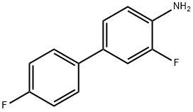 3,4'-DIFLUORO[1,1'-BIPHENYL]-4-AMINE Struktur