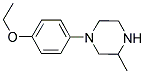 1-(4-ETHOXYPHENYL)-3-METHYLPIPERAZINE Struktur