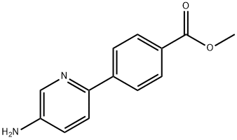 4-(5-氨基-2-吡啶基)苯羧酸甲酯, 223127-54-6, 結(jié)構(gòu)式