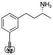(R)-2-AMINO-4-(3-CYANOPHENYL)BUTANE Struktur