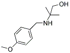 2-((4-METHOXYBENZYL)AMINO)-2-METHYLPROPAN-1-OL Struktur