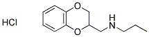 N-(2,3-DIHYDRO-1,4-BENZODIOXIN-2-YLMETHYL)-N-PROPYLAMINE HYDROCHLORIDE Struktur