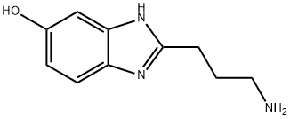 2-AMINOPROPYL-5(6)-HYDROXYL-BENZIMIDAZOLE Structure