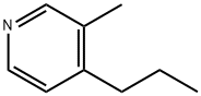 3-METHYL-4-PROPYL-PYRIDINE Struktur