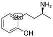 (S)-2-AMINO-4-(2-HYDROXYPHENYL)BUTANE Struktur