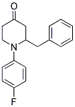 1-N-(4'-FLUOROPHENYL)-2-BENZYL-PIPERIDIN-4-ONE Structure