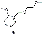 N-(5-BROMO-2-METHOXYBENZYL)-2-METHOXYETHANAMINE Structure