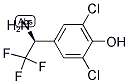 4-((1S)-1-AMINO-2,2,2-TRIFLUOROETHYL)-2,6-DICHLOROPHENOL Struktur