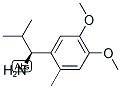 (1S)-1-(4,5-DIMETHOXY-2-METHYLPHENYL)-2-METHYLPROPYLAMINE Struktur
