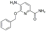 5-AMINO-6-(BENZYLOXY)PYRIDINE-2-CARBOXAMIDE Structure