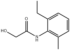 N-(2-乙基-6-甲苯基)-2-羥基乙酰胺 結(jié)構(gòu)式