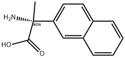 (2R)-2-AMINO-2-(2-NAPHTHYL)PROPANOIC ACID Struktur